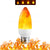 USB E14 E27 B22 Led Simulated Flame Bulbs 9W AC85-265V Luces Home Electronic Accessories Lamp Flame light Effect Bulbs Lampada