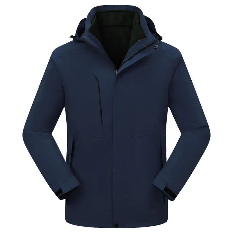 Outdoor Windproof Waterproof Warm Jacket Custom Logo Company Team Casual Hoodie Print Design High Quality Sweatshirt Embroidery