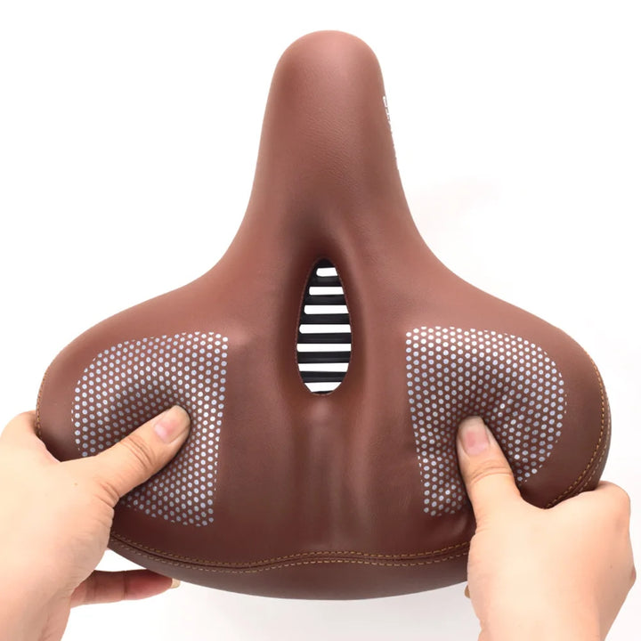 Bicycle Seats for Comfort Men  Women Oversized & Extra Soft Padded Bike Seat Cushion Comfortable Large Bike Saddle Mountain