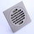 Brass Matte Black Square Style rolse gold Floor Drainer gold Waste drain Bathroom brushed nickel Shower Drain DR087