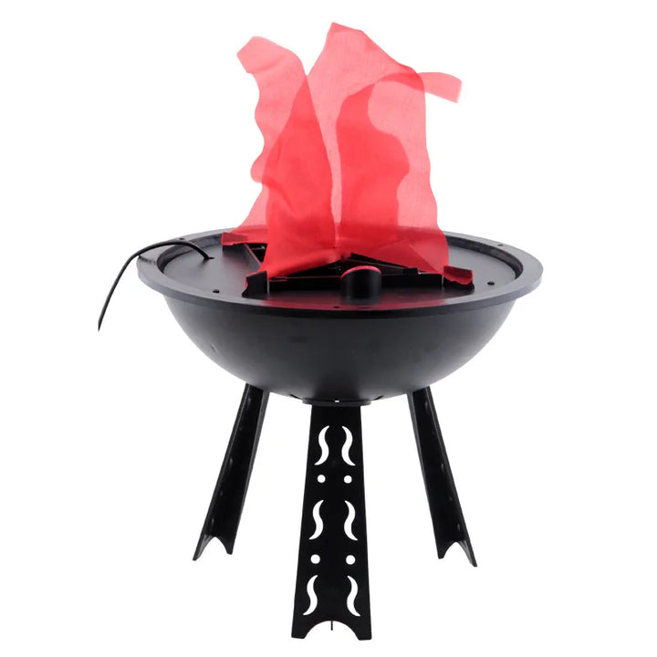 Halloween decoration electronic LED flame lamp fake fire burning prop haunted house bar store home party decoration lighting