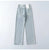 MiuKoMiYa Straight Leg Jeans For Women High Waist Gray Long Wide Denim Pants Vintage Blue Boyfriend Jeans