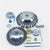 Universal Lawn Mowing Tool Steel Wire Rotary Blade Grass Cutter Garden Care Equipment Lawn Trimmer Accessory