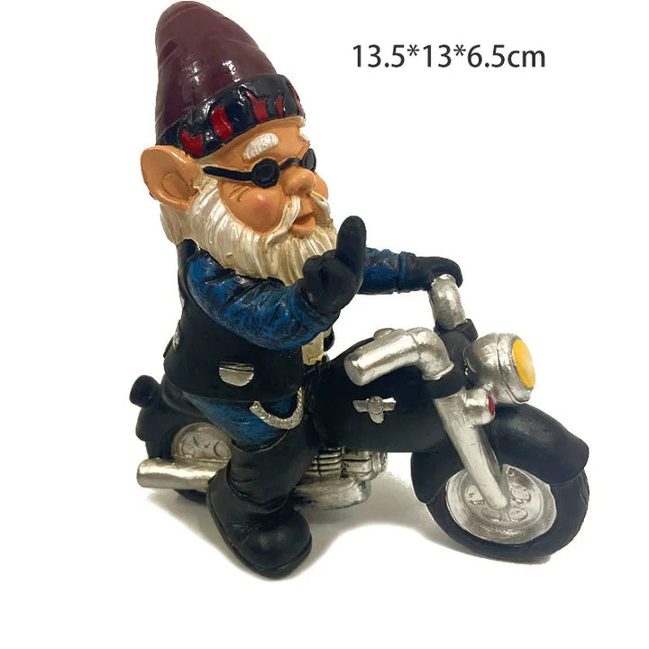 1 piece of Christmas decoration, home garden decoration, dwarf figurine, resin crafts, white bearded old man, Christmas gift