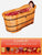 Wooden Bathtub for Adult, Cedar Barrels Bath Bucket, Fumigation Bath, Solid Bathtub