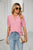 Womens Summer Tops V Neck Ruffle Sleeve Blouses Short Sleeve Casual Tops T-Shirts For Women