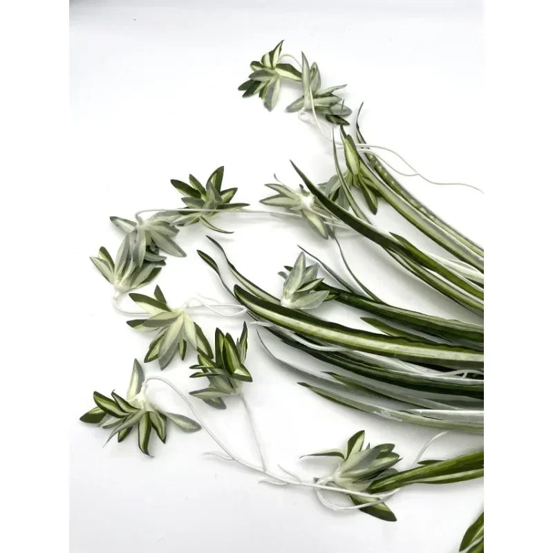 Simulation 5-pronged Phnom Penh Spider Plant Wedding Scene Layout Plant Wall Accessories Bunch Fake Flowers Home Decoration