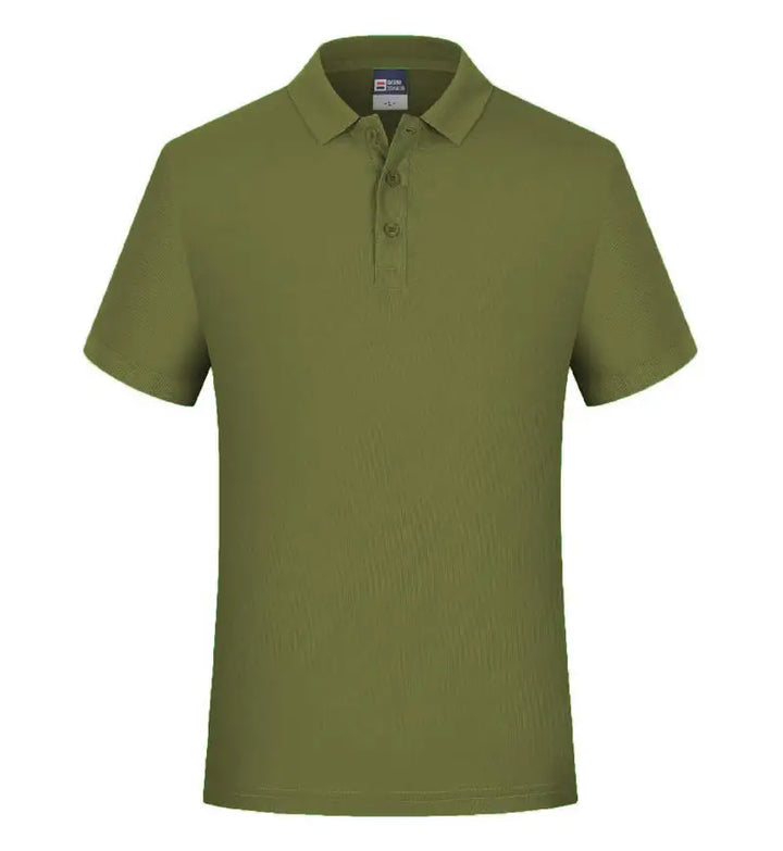 custom logo Summer New Men Polo Shirt  Short-sleeved Casual Solid Tops Custom Printing Your Own Design Photo or Logo Women Polos