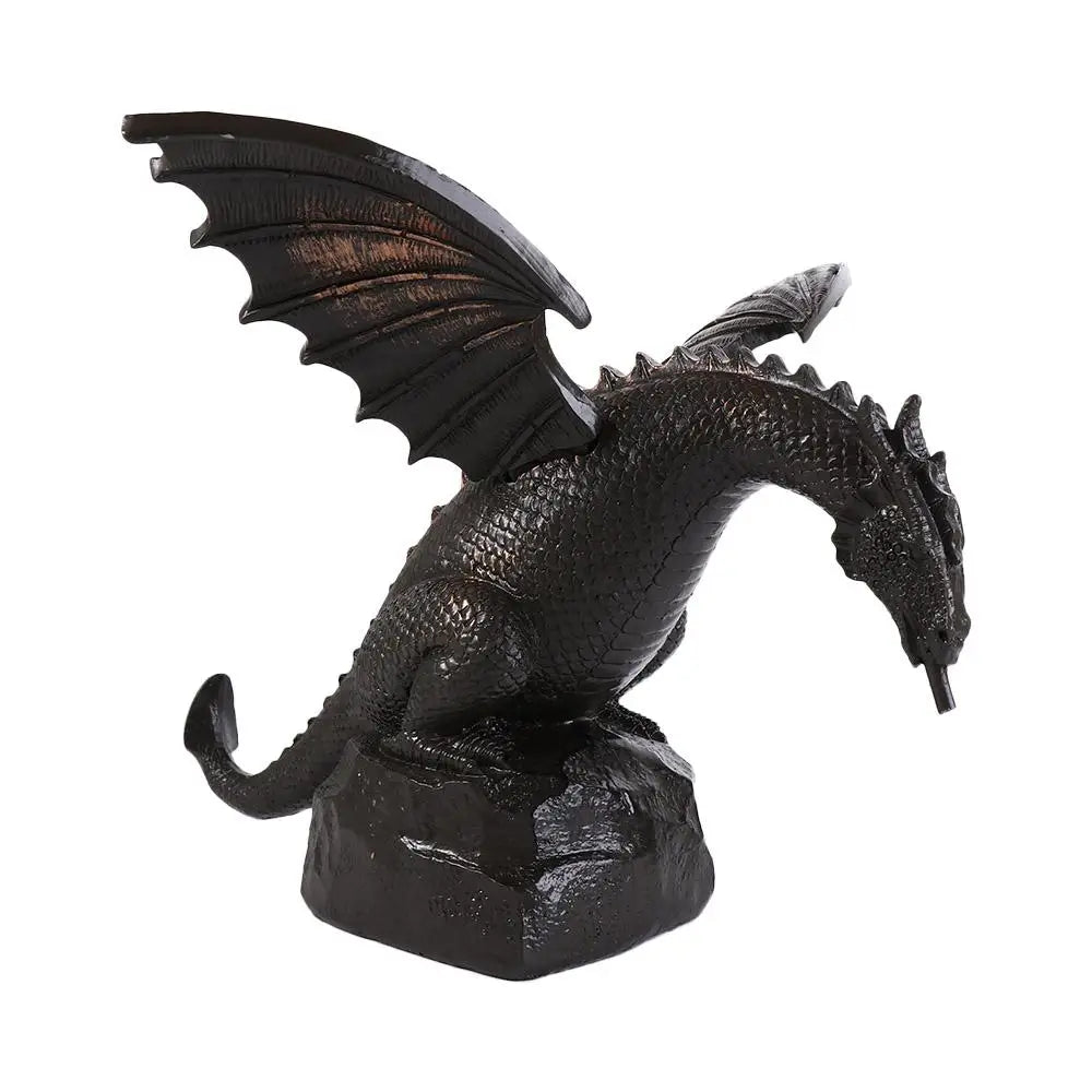 Realistic Garden  Spray  Resin Water Spray Dragon Staue Outdoor Decoration