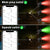 1PC 15W Bluetooth LED Landscape Light RGB Outdoor Garden Spotlights IP65 Waterproof Lawn Light Spotlights For Pathway Patio Yard