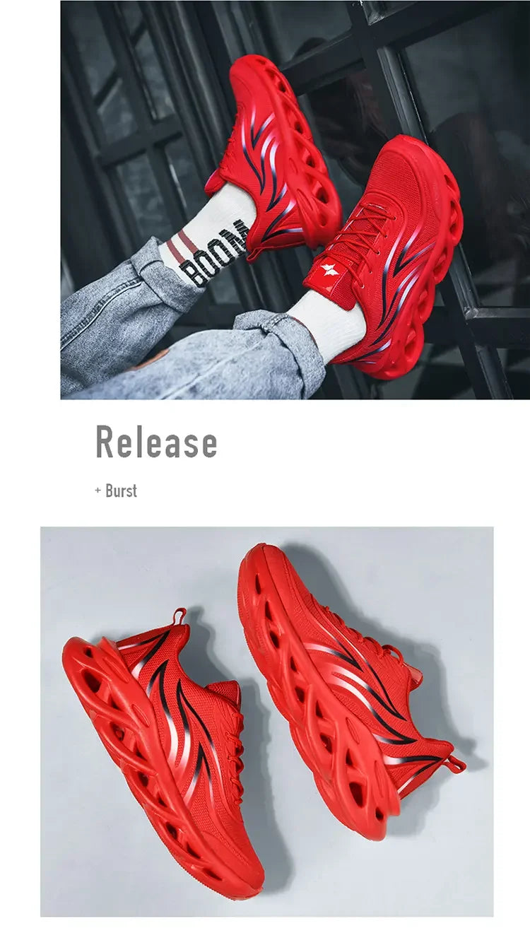 Men Sports Shoes Luxury Casual Sneakers Mesh Running Shoes Summer Lightweight Platform Fashion Basketball Walking Shoes for Men