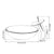 Monite Round Tempered Glass Bathroom Washbasin Sinks Countertop Transparent Glass Sink W/ Chrome Brass Waterfall Faucet Set