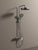 Rose Gold Shower Faucet Bathroom Hot Cold Mixer Bath Shower System Bathtub Wall Mount Round SPA Rainfall Luxury Set