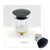 Bathroom Push Down Pop-Up Drain Sink Waste Stopper Valve Chrome Body with Color Lid Washbasin Water Head Deodorization Stopper
