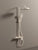 Rose Gold Shower Faucet Bathroom Hot Cold Mixer Bath Shower System Bathtub Wall Mount Round SPA Rainfall Luxury Set