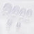 4-10CM Christmas Transparent Ball Plastic Fillable Bauble Xmas Tree Hanging Ornaments Decoration