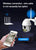 YCC365 Plus WIFI Camera Wireless Outdoor IP Security Protection Two Way Audio 1080P PTZ Tilt Speed Dome Surveillance CCTV Camera