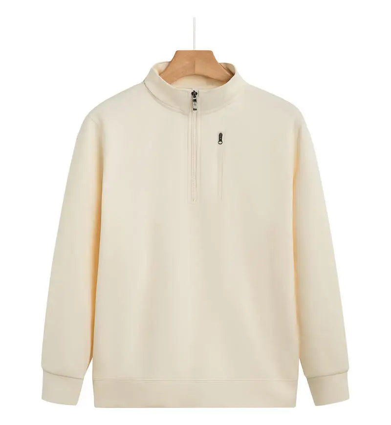 customized LOGO New Men's Sweatshirt Arm Zipper Men's Pocket Zipper Long Sleeve Casual Sports Shirt LS-GT2519
