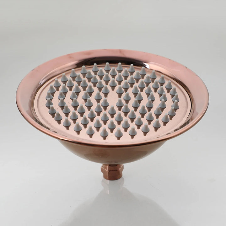 KEMAIDI Classic Bathroom Shower Set  Rose Gold Bath Shower Systerm W/ Big Rainfall Shower Head Swivel Bathtub Faucet Mixer Tap