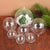 4-10CM Christmas Transparent Ball Plastic Fillable Bauble Xmas Tree Hanging Ornaments Decoration