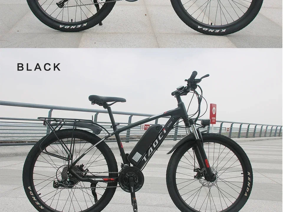AKEZ style Electric Bicycle 350W Brushless motor 36V13AH Lithium Battery E Bike 26 Inch tire City commuting Adult Electric Bike