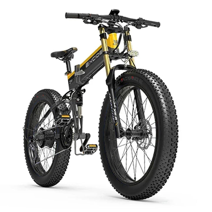 Adult Electric Bicycle EXCIDERXT750 1000w motor 26inchThickTire ebike 48v 17.5ah Lithium Battery Mountain Off road electric bike