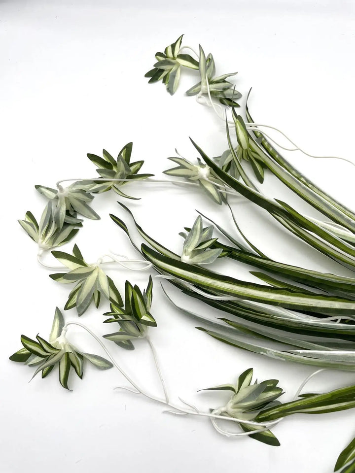 Simulation 5-pronged Phnom Penh Spider Plant Wedding Scene Layout Plant Wall Accessories Bunch Fake Flowers Home Decoration