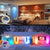 1PC 15W Bluetooth LED Landscape Light RGB Outdoor Garden Spotlights IP65 Waterproof Lawn Light Spotlights For Pathway Patio Yard