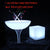 LED Illuminated Furniture Bar Table Set, SK-LF18 (D60*H56cm) 1pc+4pcs LED Cube Stool Diameter 40cm,for Outdoor Bar Party