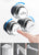 KEMAIDI Bathroom Wall Mount Thermostatic Rainfall Shower Faucet Set Chrome Concealed Shower System Waterfall Tub Spout Mixer Tap