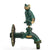 Vidric Outdoor Decorativ Garden Faucet Animal Shape Bibcock Green/Antique Brass Tap Washing Mop/Garden Watering Animal Faucet