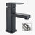 Black/Chrome Bathroom Faucets Hot and Cold Mixer Faucets Vanity Bathroom Kitchen Deck Mounted Bathroom Sink Faucets