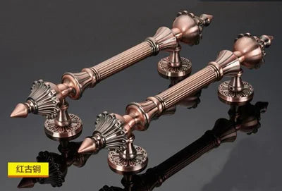 1pcs High Quality European Villa Hotel Entrance Gate Door Handle Glass KTV/hotel Wood Door Handles  Furniture Hardware .