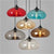 Modern Glass Colorful Pendant Lights Indoor Pendant Lamps