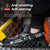 New Safety Shoes Men Breathable Light Work Sneakers Steel Toe Shoes Anti-smash Anti-puncture Indestructible Shoes Large Size 50