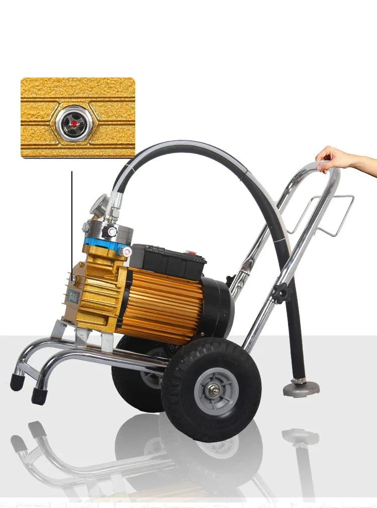 4800W 220V Professional airless spraying machine with Pure copper Motor Spray Gun Airless Paint Sprayer  painting machine tool H
