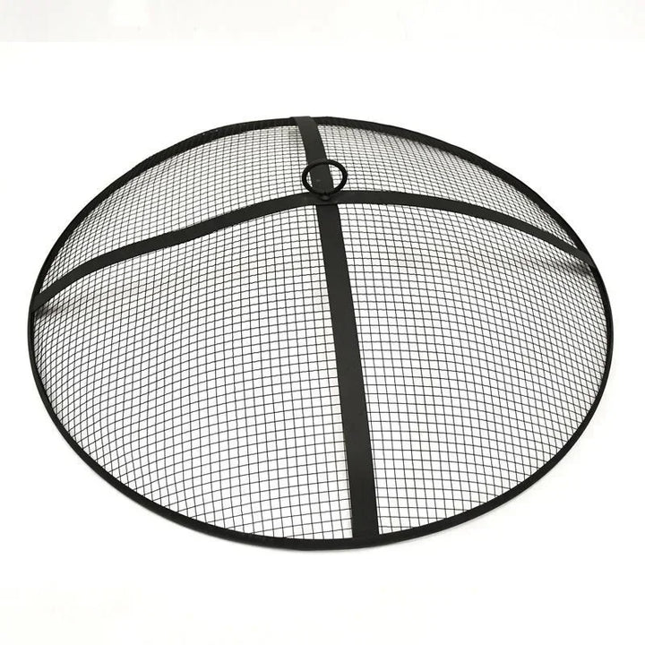 Outdoor Camping Fire Pit Bonfire Stove With Baking Net Wood Heating Furnace Garden Decor For Outdoor Activity