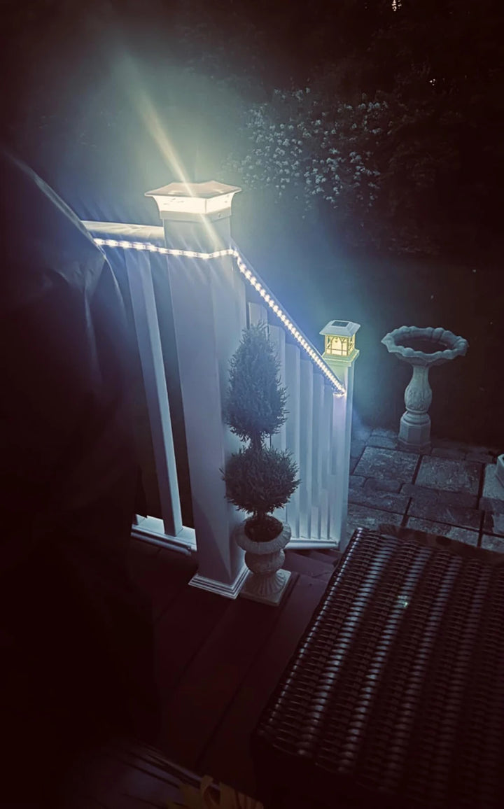 Outdoor Solar LED Strip Light Strip With IP65 Waterproof 5M Light Strip Suitable for Outdoor Courtyard Decoration LED Lights
