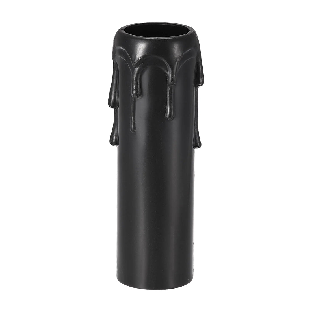 12Pcs Candle Tube Table Lamp Base Candle Lamp Holder Tube Candle Lamp Base Sleeve Candle Bulb Base Cover for E12 Chandelier