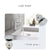 Bathroom Push Down Pop-Up Drain Sink Waste Stopper Valve Chrome Body with Color Lid Washbasin Water Head Deodorization Stopper