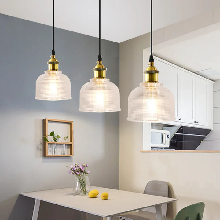Stained glass Pendant Lights E27 holder Vintage Classic hanging lamp for Dining Room Bedroom Bedside Bar Cafe Luminaire Decor