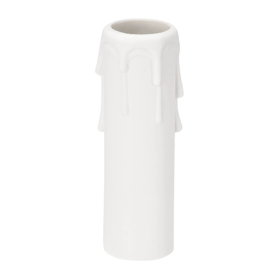 12Pcs Candle Tube Table Lamp Base Candle Lamp Holder Tube Candle Lamp Base Sleeve Candle Bulb Base Cover for E12 Chandelier