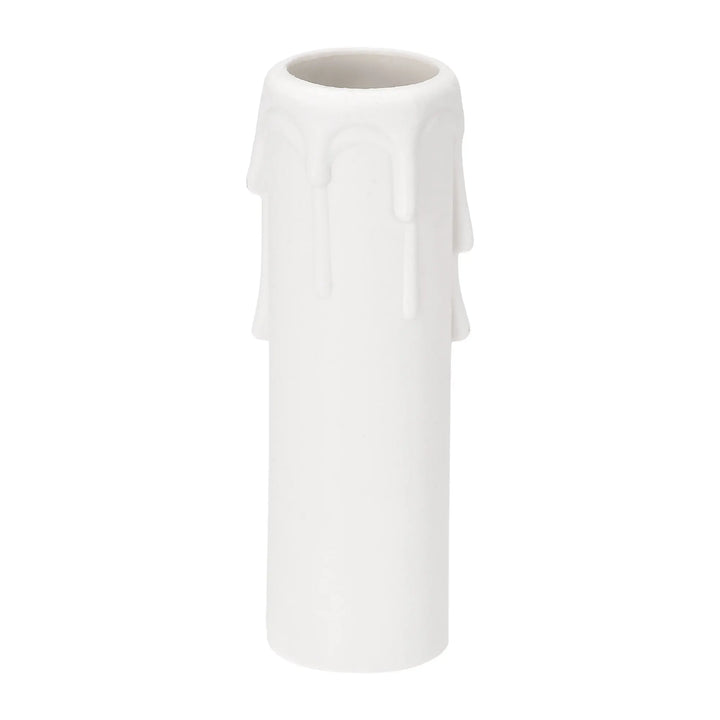 12Pcs Candle Tube Table Lamp Base Candle Lamp Holder Tube Candle Lamp Base Sleeve Candle Bulb Base Cover for E12 Chandelier