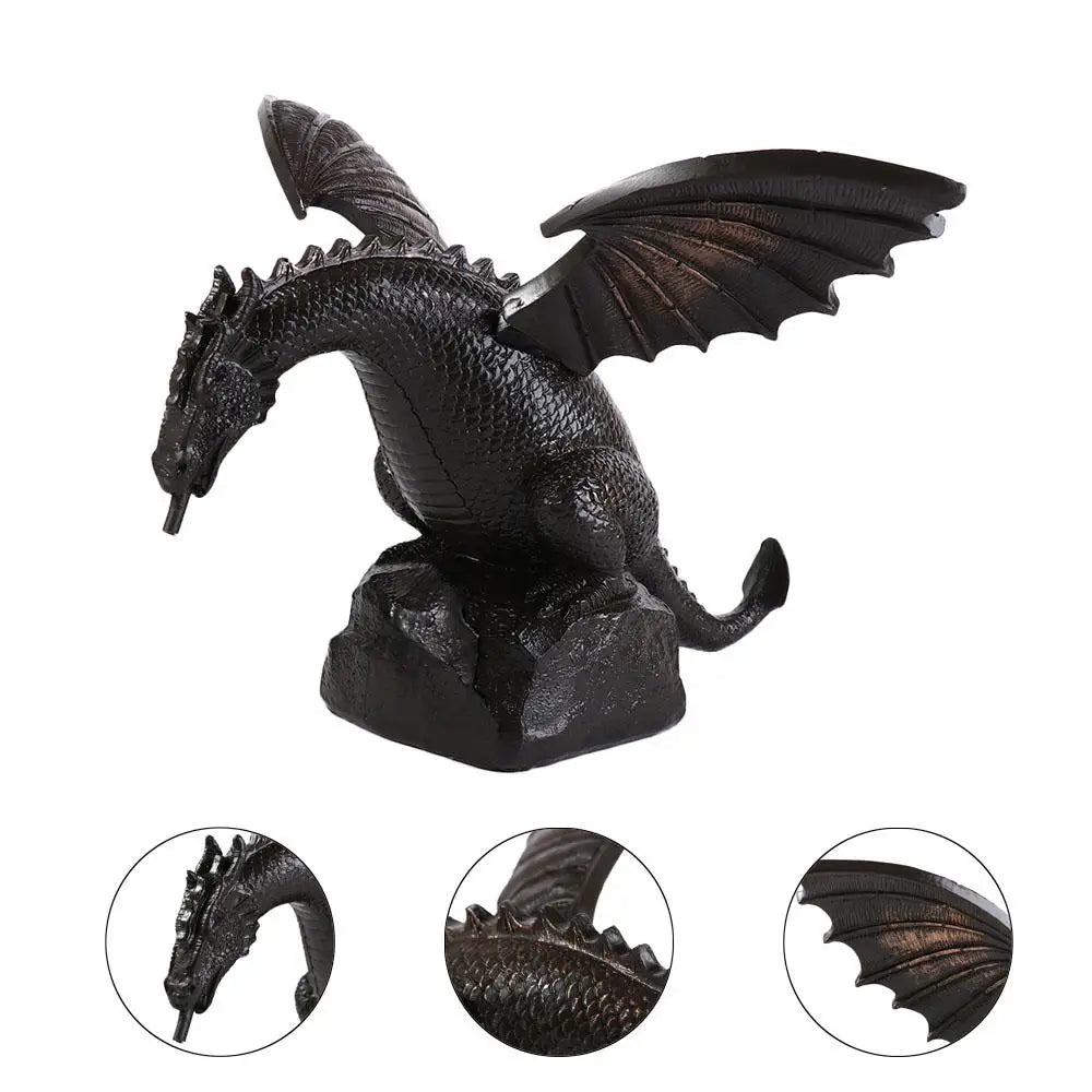 Realistic Garden  Spray  Resin Water Spray Dragon Staue Outdoor Decoration