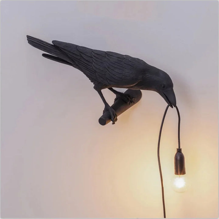 Modern Lucky Bird Table Lamp Bedroom Bedside Living Room Table Lights Resin/Fixture Wall Lamp