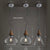 American Style Wood Clear Glass Shade Pendant Light Lamp Vintage Industrial Retro Loft Lighting Fixture