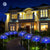 Solar Garden Lights Solar Firework Lights 90 LEDs Outdoor Waterproof for Garden Patio Walkway Pathway