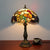 Turkish Table Lamp Tiffany Stained Glass with Dragonflys Vintage Desk Lamp Mediterranean Deco Lighting