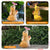 Garden Solar Bunny Luminous Resin Yard Art Statue Lawn Ornament