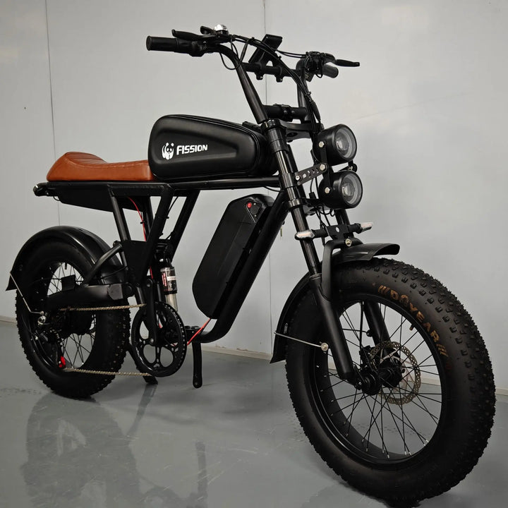STLF 20 inch snow electric power bicycle retro motorcycle electric bicycle